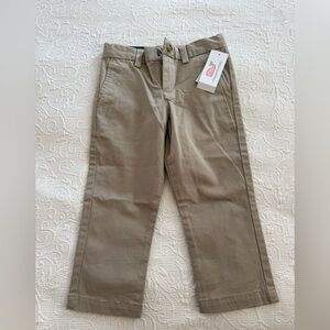 Vineyard Vines Kids Khaki Stretch Breaker Pants - Tan, Sz 3T